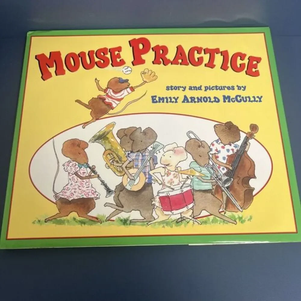 MOUSE PRACTICE By Emily Arnold Mccully - Hardcover *mint Condition*‎ 1999 Rare
